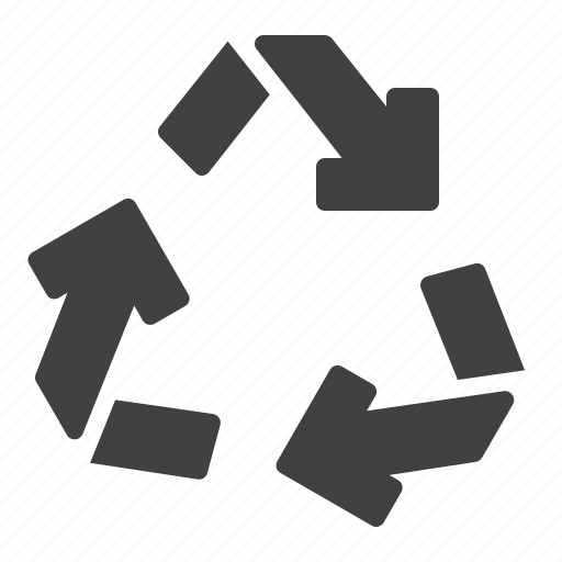 Recycling, arrows, recycle, triangle icon - Download on Iconfinder
