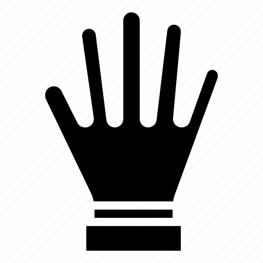 Glove, hand, protection, rubber, support icon - Download on Iconfinder