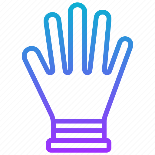 Glove, hand, protection, rubber, support icon - Download on Iconfinder