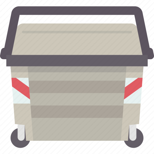 Bin, litter, waste, dumping, public icon - Download on Iconfinder
