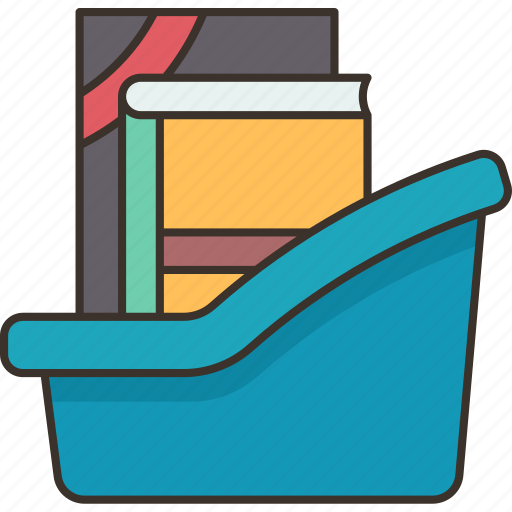 Bin, book, paper, waste, recycle icon - Download on Iconfinder