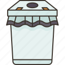 trash, bin, disposable, recycle, garbage