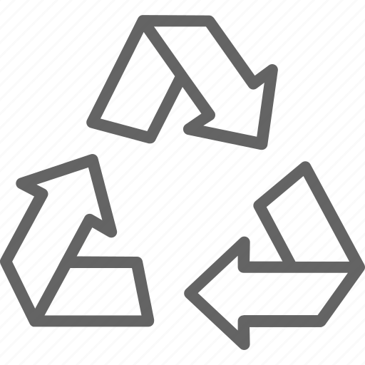 Ecology, garbage, line, recycle, recycling, reuse, waste icon - Download on Iconfinder
