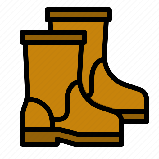 Boots, shoes, farming, gardening, footwear icon - Download on Iconfinder
