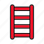 ladder, steps, carpentry, equipment, tools 