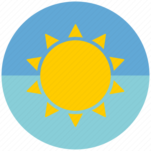Date, sun, sunny, weather, cloudy icon - Download on Iconfinder