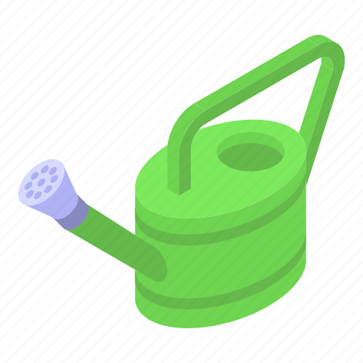 Watering, can, isometric icon - Download on Iconfinder