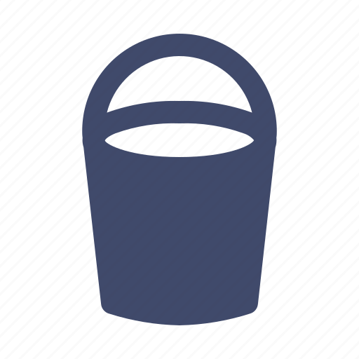 Bucket, cleaning, equipment, gardening, tool icon - Download on Iconfinder