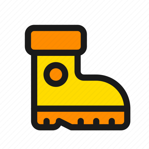 Boots, shoes, footwear, garden, leather, rubber, wellington icon - Download on Iconfinder