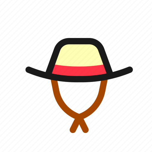 Hat, sun, wide, brim, outdoor, cap, gardening icon - Download on Iconfinder