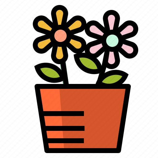 Decoration, flower, flowerpot, nature, plant icon - Download on Iconfinder
