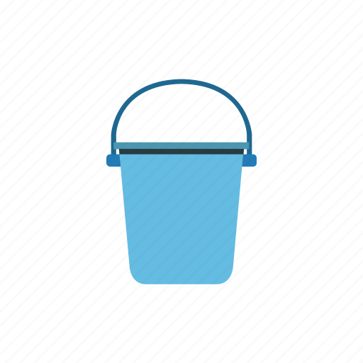 Bucket, garden, tool, water icon - Download on Iconfinder