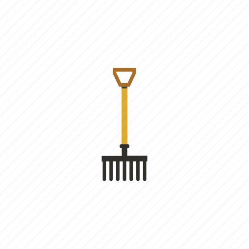 Metal, rake, tool, work icon - Download on Iconfinder