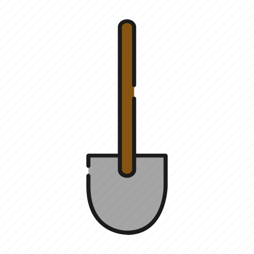 Garden, gardening, shovel, tool, work icon - Download on Iconfinder