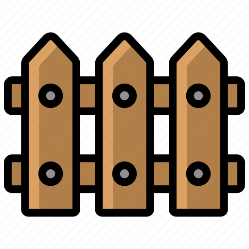 Gardening, fence, picket, wood, wooden, barrier icon - Download on Iconfinder