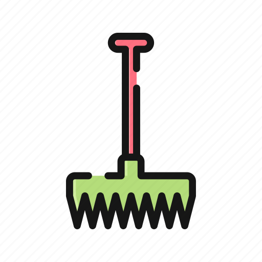 Equipment, farming, garden, gardening, rake, tool icon - Download on Iconfinder