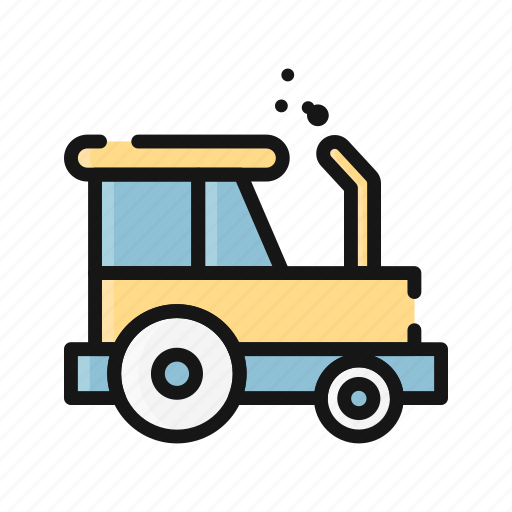 Agriculture, farm, farming, garden, gardening, tractor, vehicle icon - Download on Iconfinder