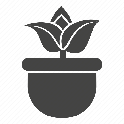 Garden, gardening, growing, nature, plant, pot, seed icon - Download on Iconfinder