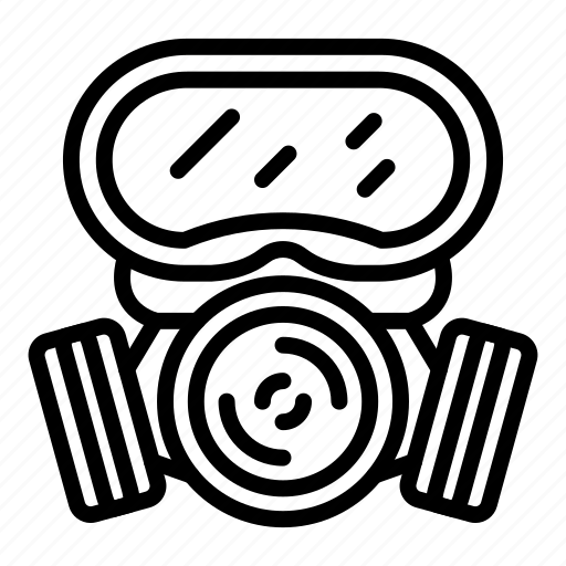 Danger, gas, mask icon - Download on Iconfinder