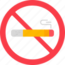 no, smoking, cigarette, diet, fitness, smoke, icon