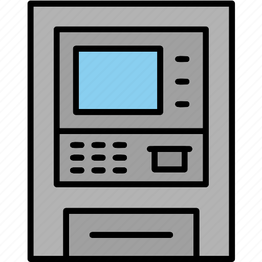 Atm, bank, cash, machine, money, withdraw, icon icon - Download on Iconfinder