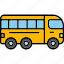 bus, commute, public, shuttle, transportation, icon 