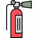 fire, extinguisher, emergency, protect, safety, secure, icon