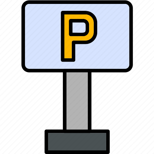 Parking, sign, place, public, symbol, traffic, icon icon - Download on Iconfinder