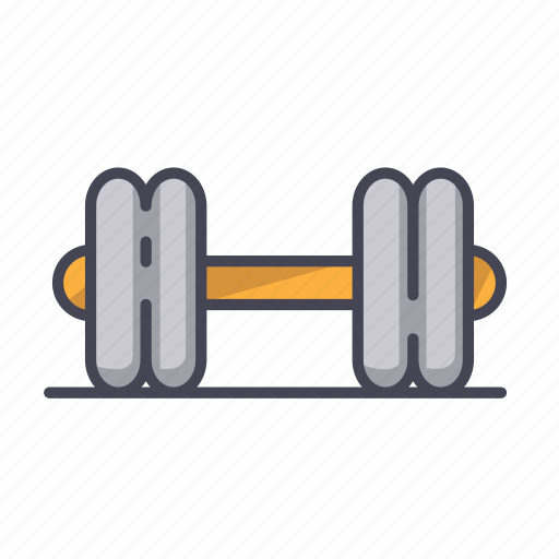 Gym, fitness, workout, barbell, equipment, dumbbell icon - Download on Iconfinder