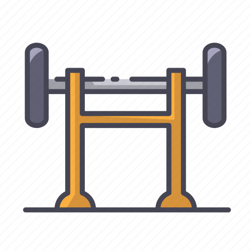 Gym, fitness, workout, barbell, equipment icon - Download on Iconfinder
