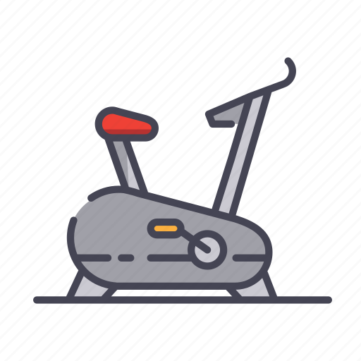 Gym, fitness, workout, spinning bike, equipment icon - Download on Iconfinder