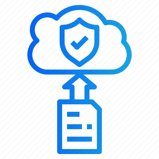 Backup, cloud, network, protect, safety icon - Download on Iconfinder