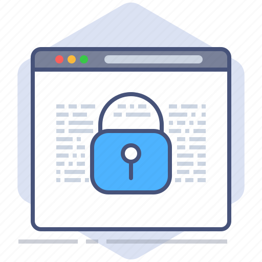 Browser, data, gdpr, lock, policy, privacy, secure icon - Download on Iconfinder