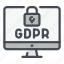 computer, data, gdpr, information, protection, secure, security 