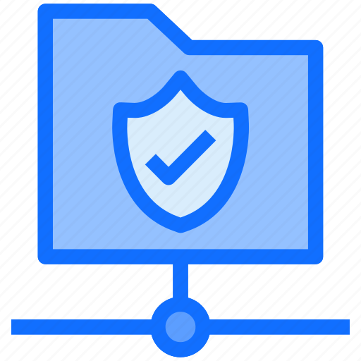 Folder, check, shield, document icon - Download on Iconfinder