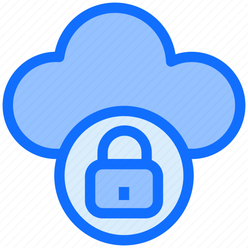 Lock, cloud, data, protection icon - Download on Iconfinder