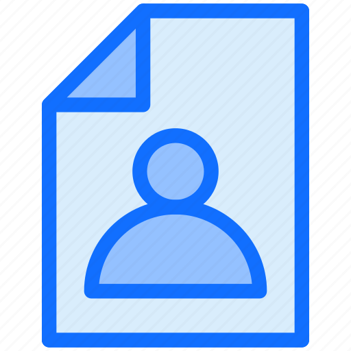 File, document, user icon - Download on Iconfinder