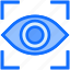 biometric, eye, scan, iris 