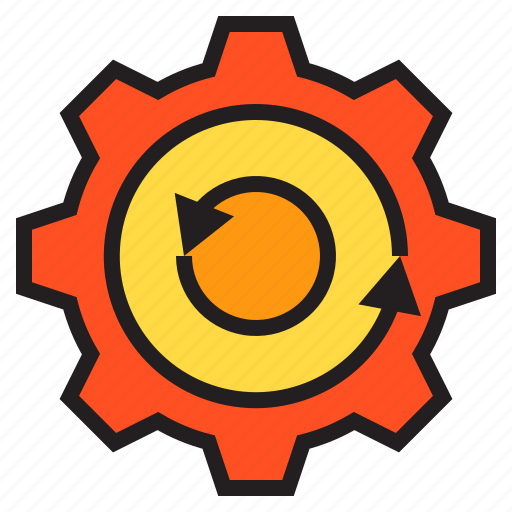 Cycle, gear, computer, data, hadware icon - Download on Iconfinder