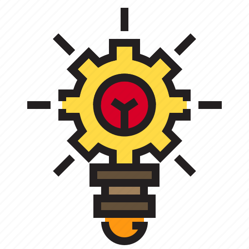 Concept, gear, lamp, idea icon - Download on Iconfinder