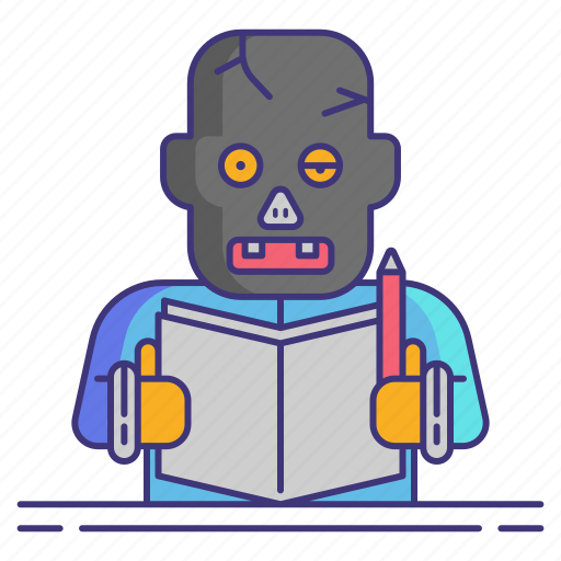 Book, horror, writer icon - Download on Iconfinder