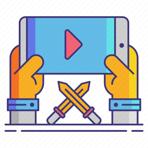 Play, role, series, streaming icon - Download on Iconfinder