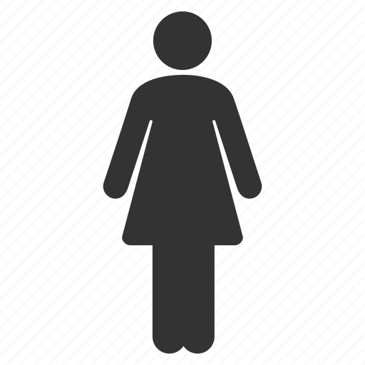 Female toilet, feminine, girl, lady sex, person, sexy, woman gender icon - Download on Iconfinder