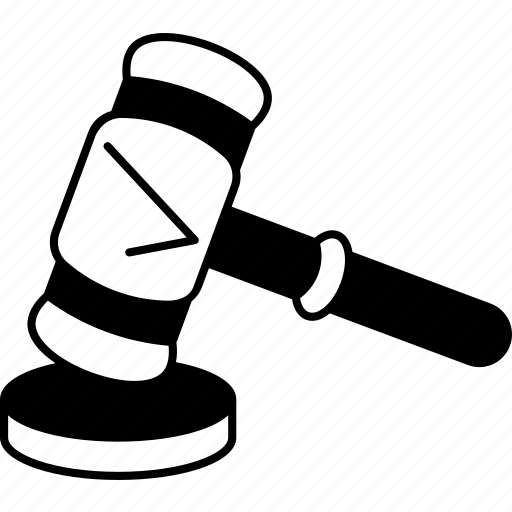 Judge, gravel, political, legal, jurisdiction icon - Download on Iconfinder