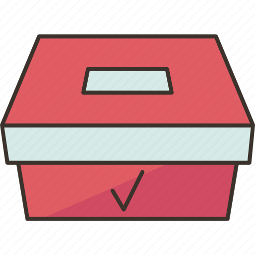 Election, box, vote, polling, democracy icon - Download on Iconfinder