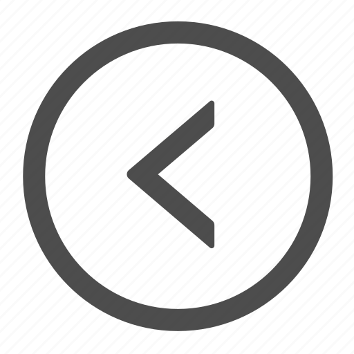 Arrow, chevron, circle, direct, left icon - Download on Iconfinder
