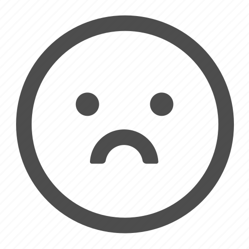 Emoji, emotion, face, sad, smiley icon - Download on Iconfinder