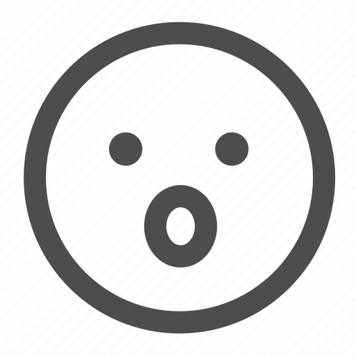 Emoji, emotion, face, smiley, surprise icon - Download on Iconfinder