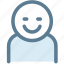avatar, general, human, office, person, smile, user 