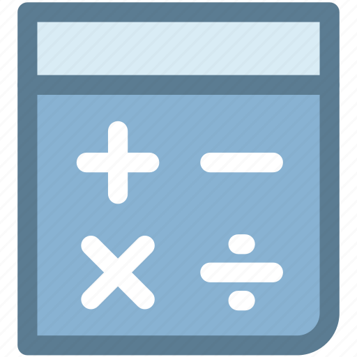 Accounting, calculate, calculation, calculator, general, math, office icon - Download on Iconfinder